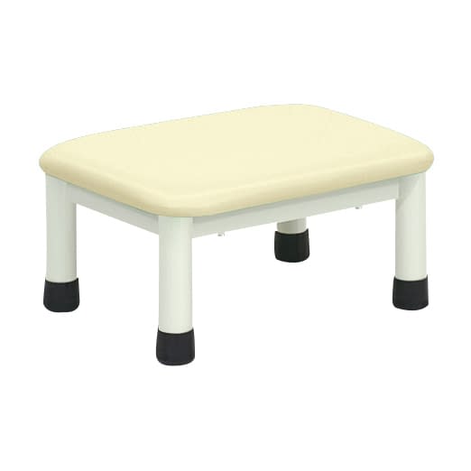 足踏み台(ミニステップ) 23-2769-0113 ビニルレザークリーム 高田ベッド製作所 TB-276(40X30X30CM)