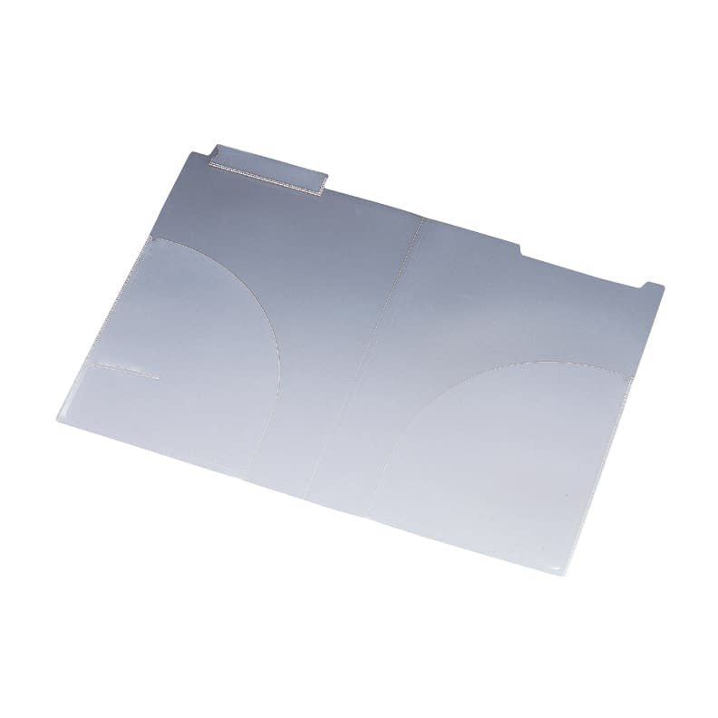 カルテフォルダー UHK400 A4ダブルポケット 23-5599-01 金鵄製作所 UHK400(200マイイリ)ダブル