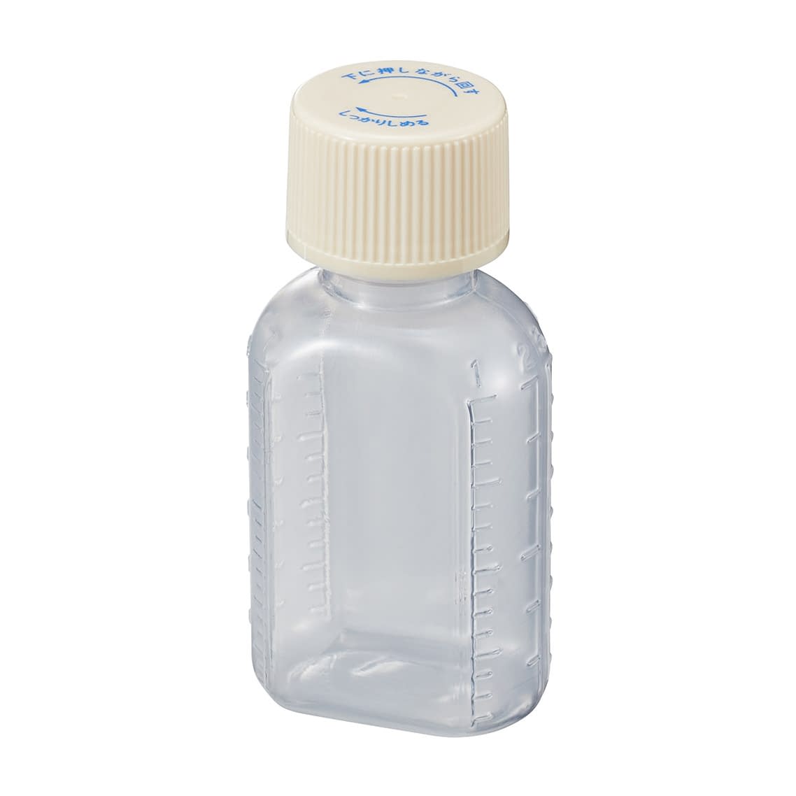 セーフティ小判投薬瓶(未滅菌) 23-5635-01 金鵄製作所 60ML(200ポンイリ)