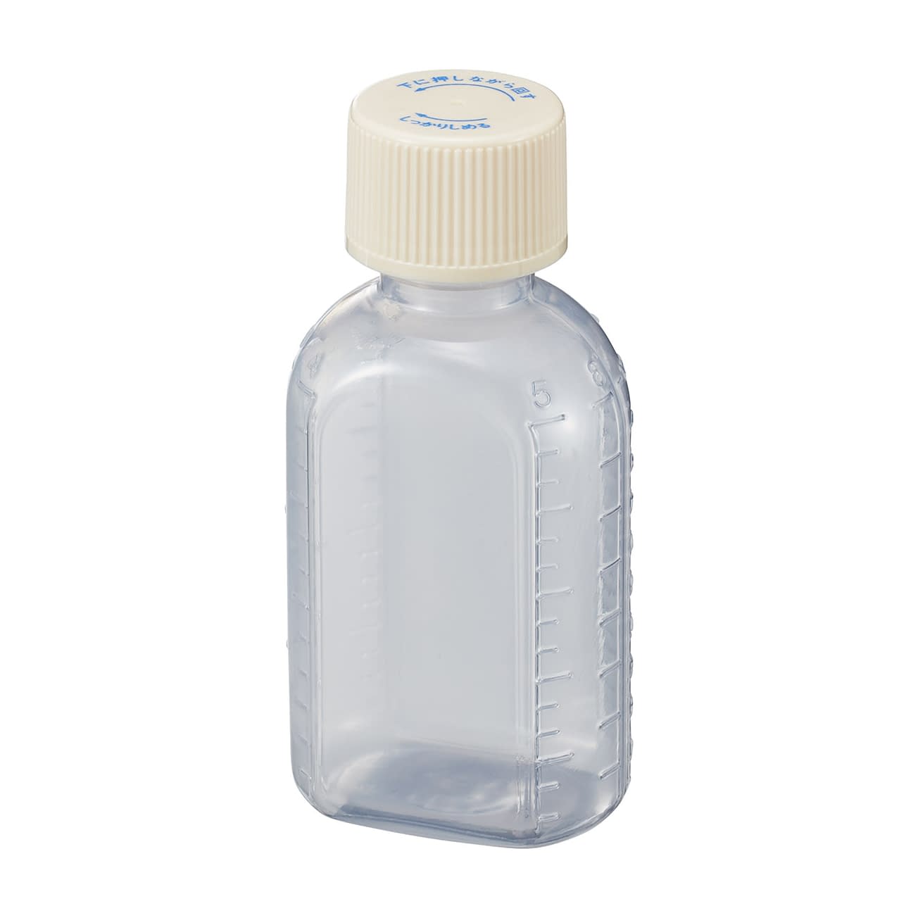 セーフティ小判投薬瓶(未滅菌) 23-5635-02 金鵄製作所 100ML(200ポンイリ)