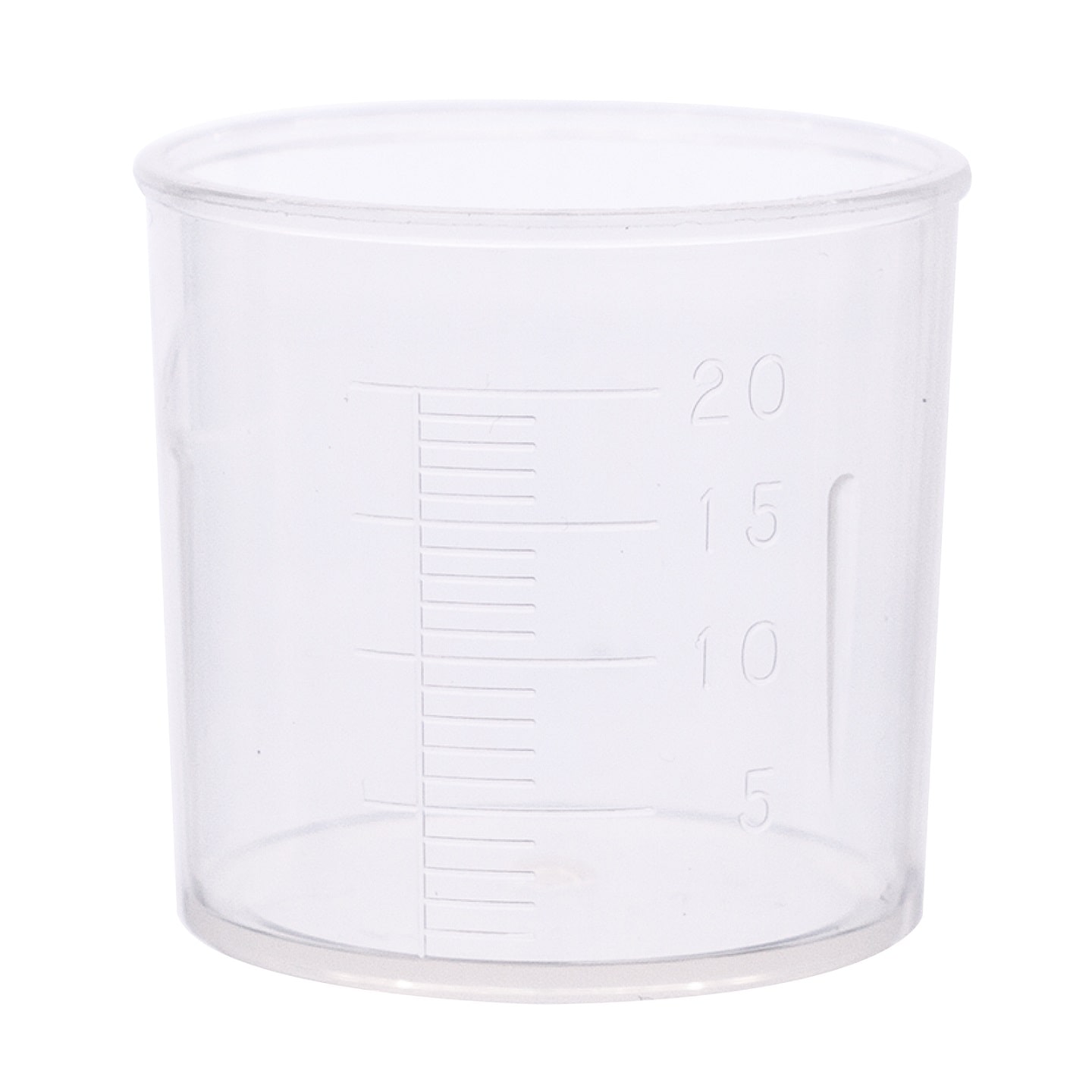 計量カップ(PP製)未滅菌 23-5658-03 金鵄製作所 31240(20ML)100コイリ