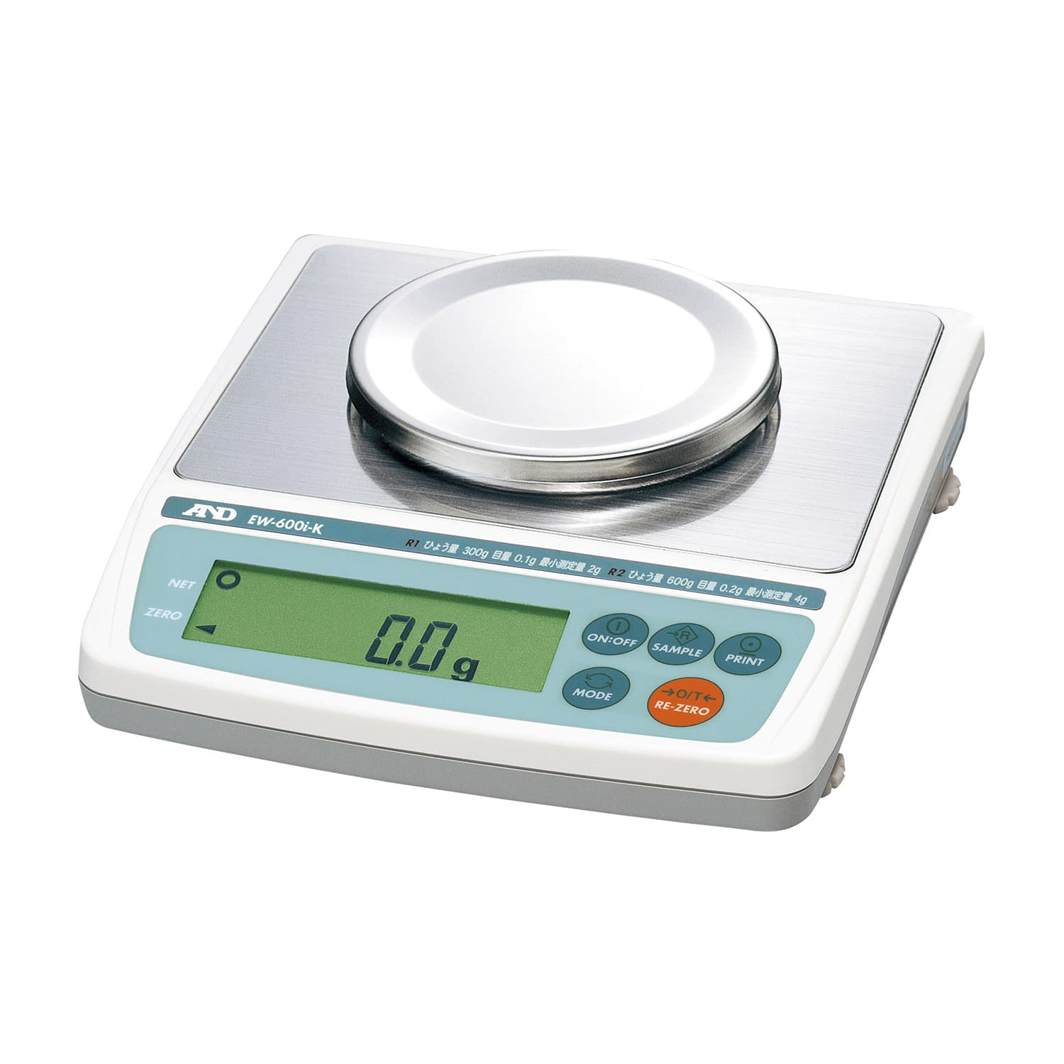 電子天秤(検定品) 電子天秤 25-2285-00 エー・アンド・デイ EW-600I-K