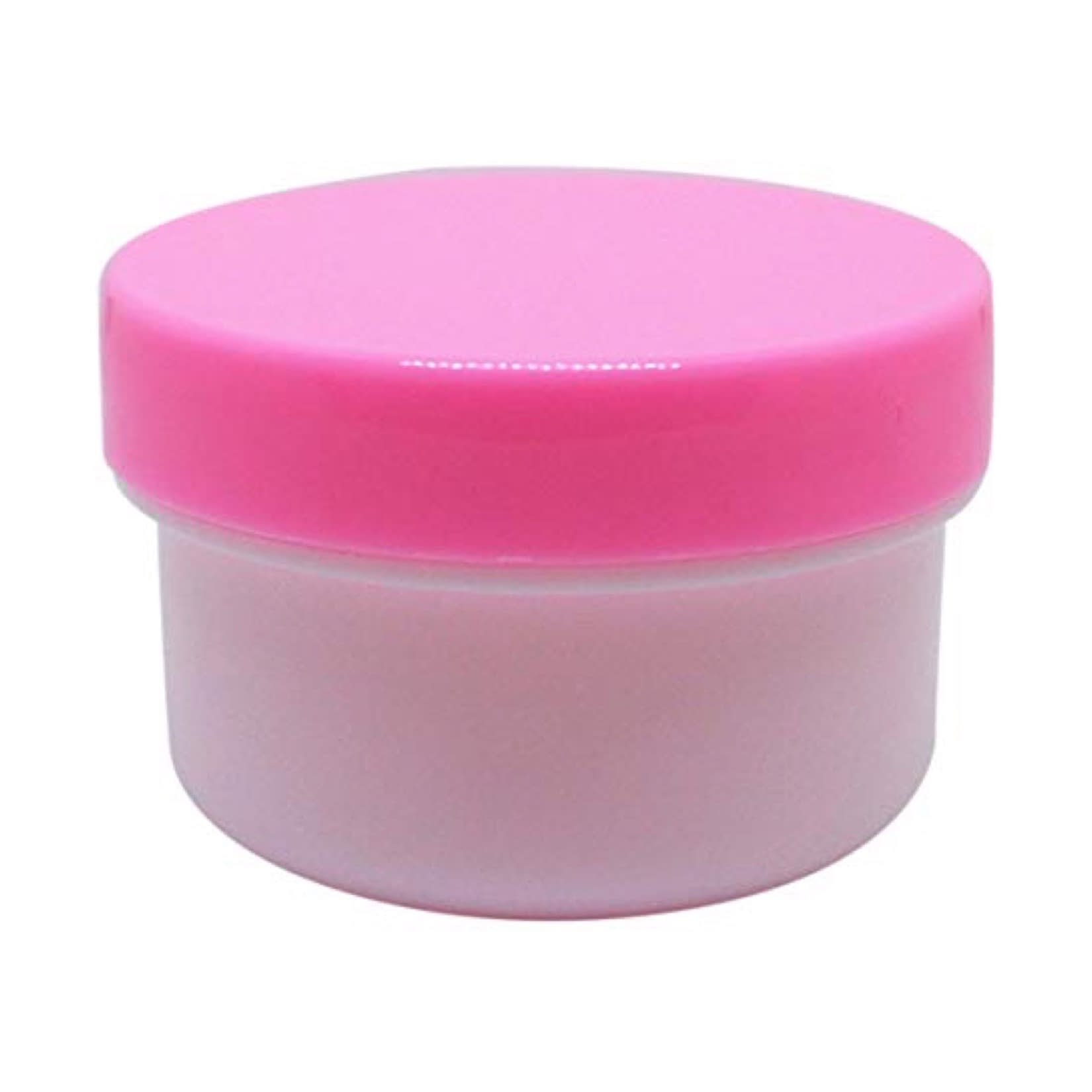 軟膏容器プラ壷N－2号(滅菌済) 軟膏壺 23-6687-0506 キャップ：ピンク エムアイケミカル 13CC(20コX5フクロイリ)