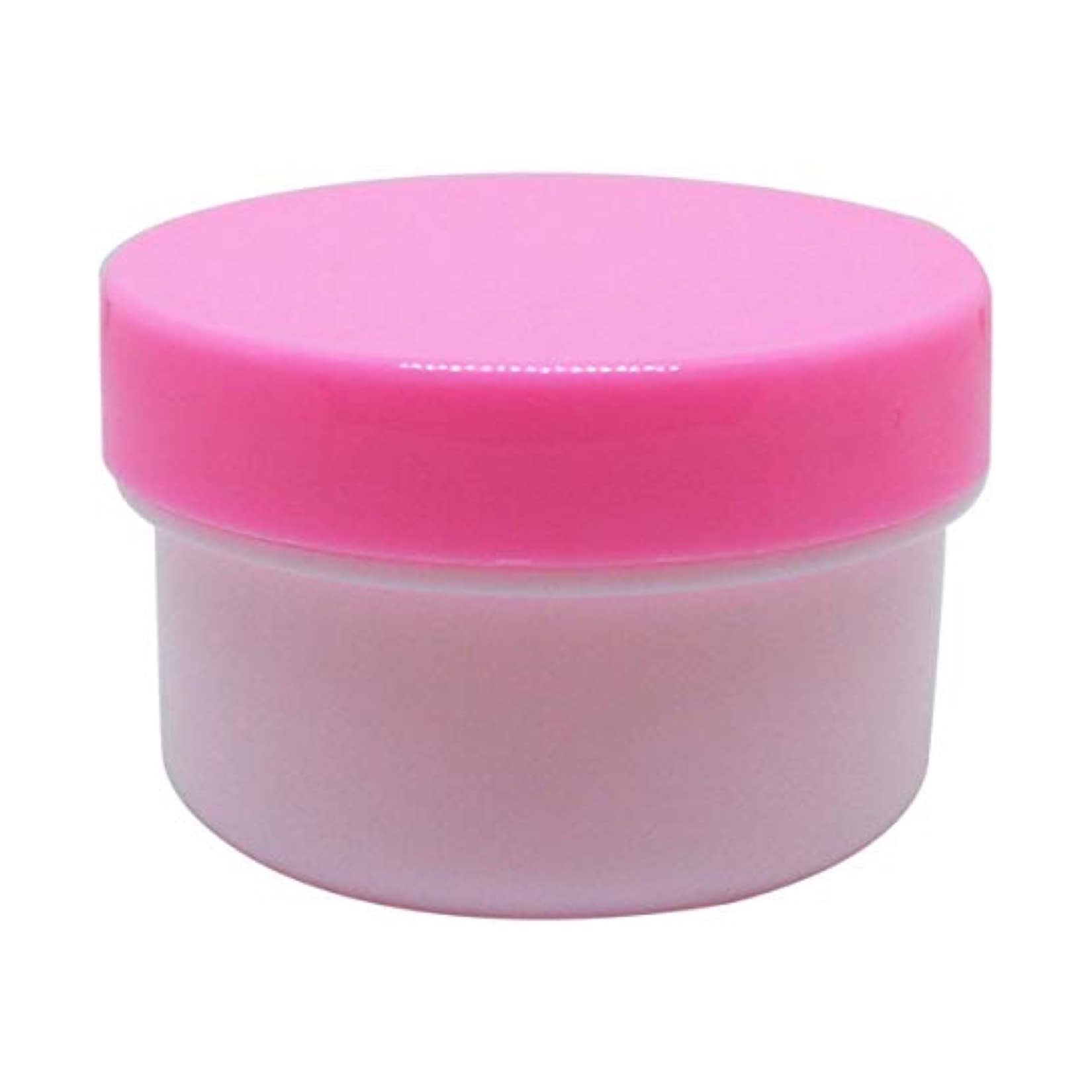 軟膏容器プラ壷N－4号(滅菌済) 軟膏壺 23-6687-0706 キャップ：ピンク エムアイケミカル 39CC(20コX5フクロイリ)