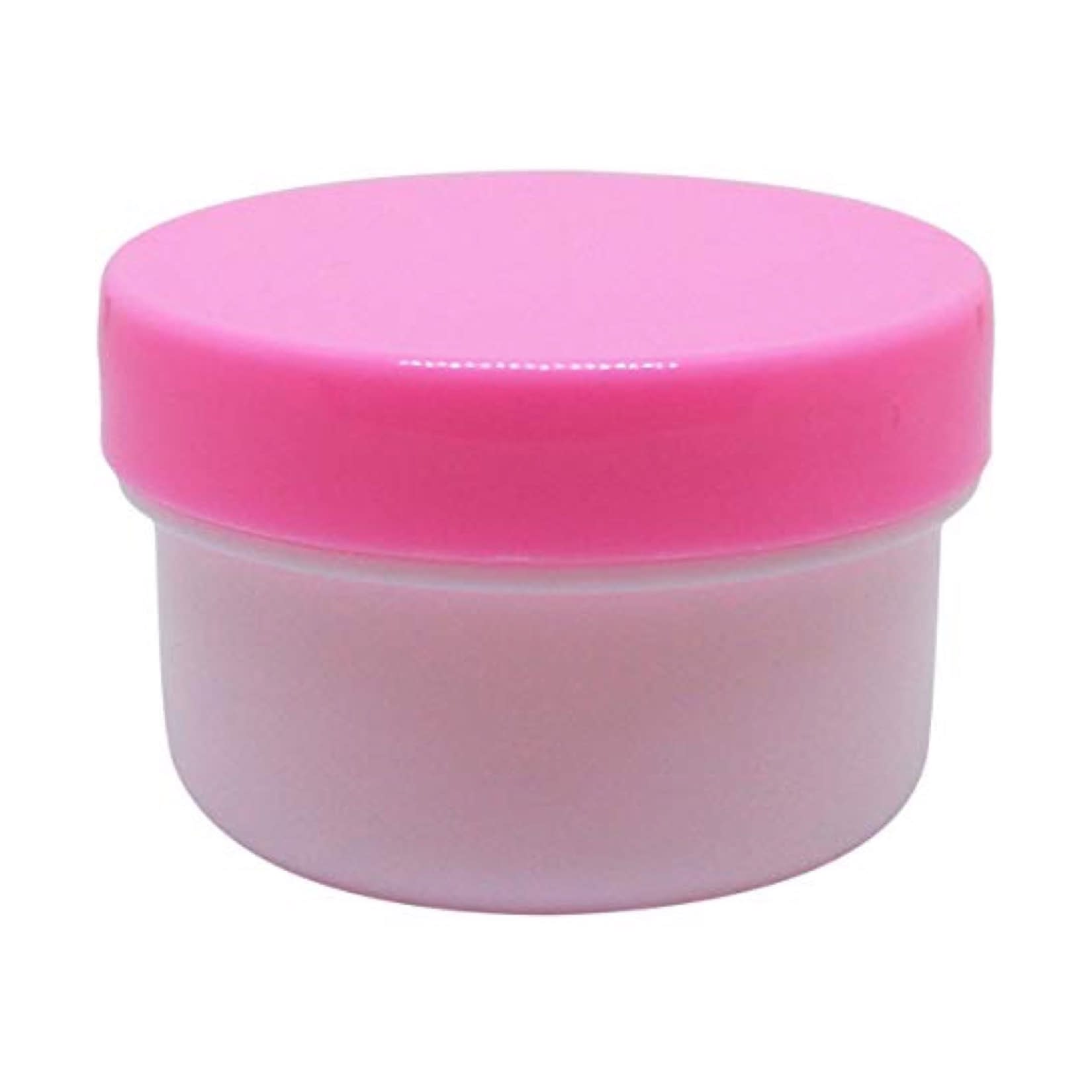 軟膏容器プラ壷N－5号(滅菌済) 軟膏壺 23-6687-0806 キャップ：ピンク エムアイケミカル 65CC(10コX10フクロイリ)
