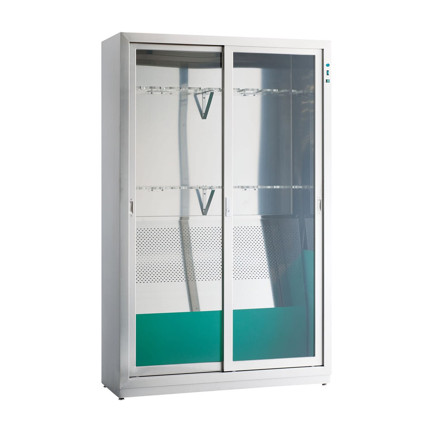 ファイバースコープ保管庫(除湿器付) 10本掛 内視鏡保管庫 23-5190-02 MATSUYOSHI MY-110NJ(10ホンガケ)