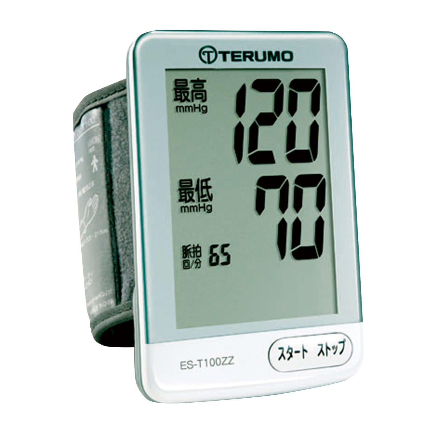 (23-5398-00)電子血圧計（手首式） ES-T100ZZ ﾃﾞﾝｼｹﾂｱﾂｹｲ(ﾃｸﾋﾞ)(テルモ)【1台単位】【2019年カタログ商品】