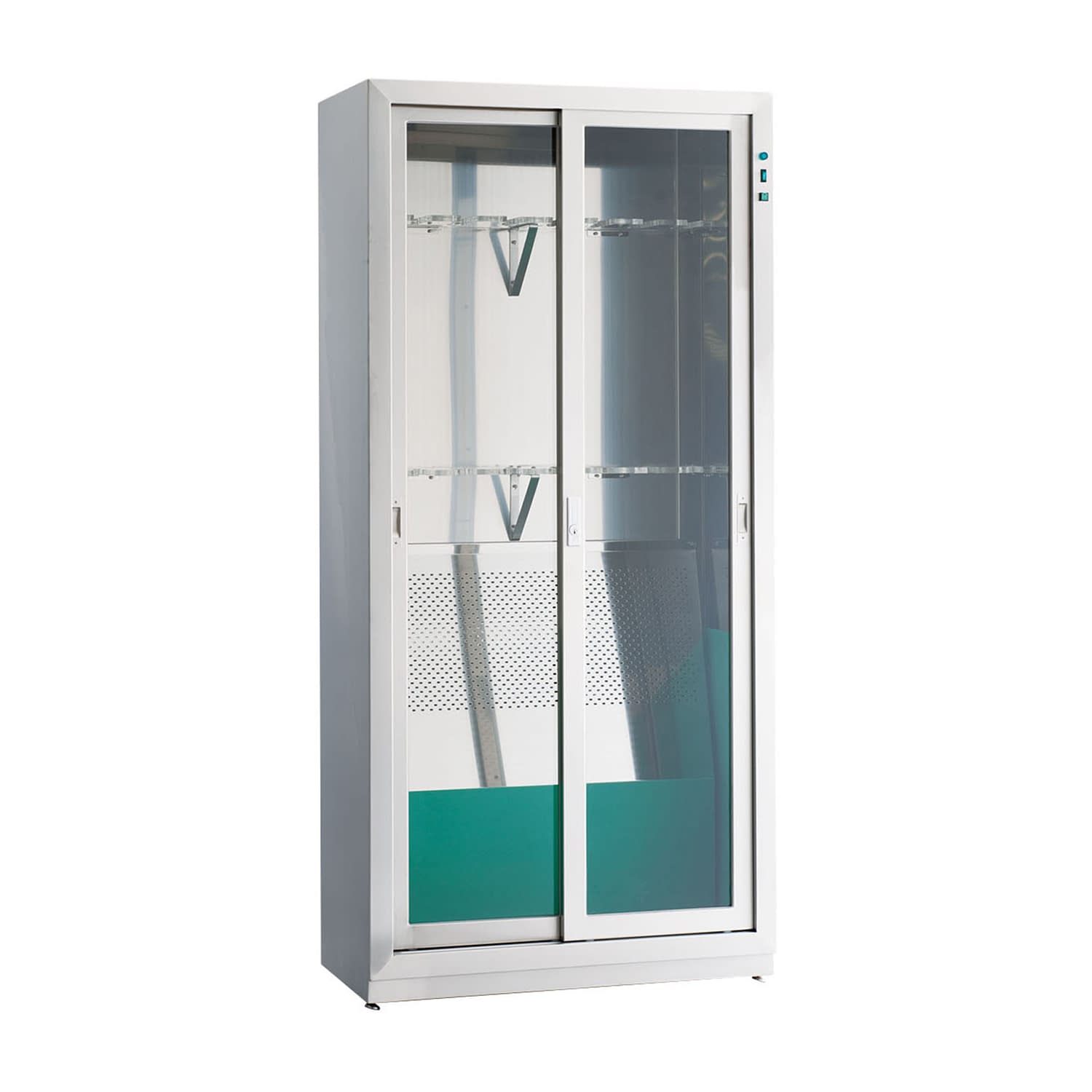 ファイバースコープ保管庫(除湿器付) 8本掛 内視鏡保管庫 23-5190-01 MATSUYOSHI MY-108NJ(8ホンガケ)