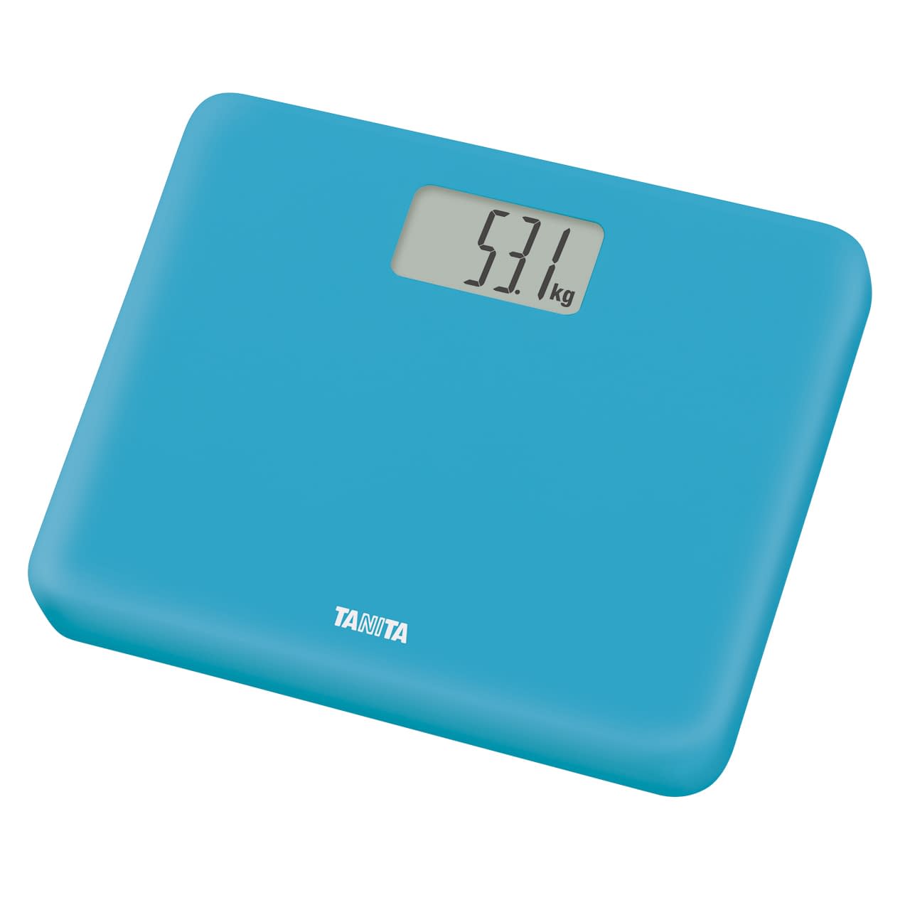 デジタルヘルスメーター 体重計 24-2077-01 タニタ HD-660(ブルー)