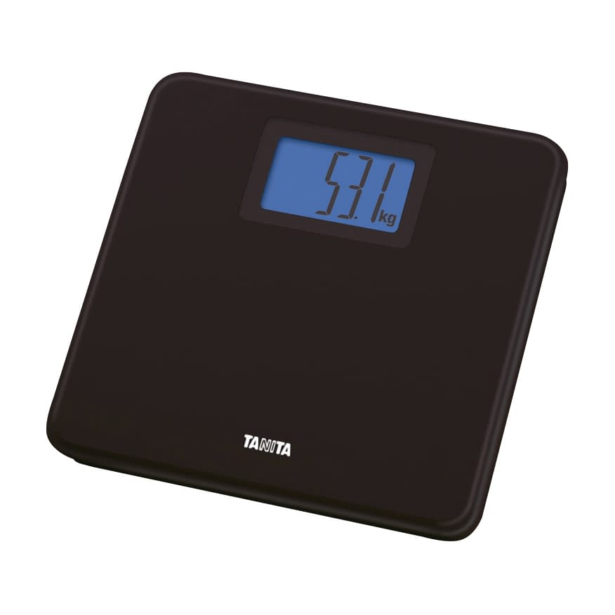 デジタルヘルスメーター 体重計 23-6891-01 タニタ HD-662(ブラック)