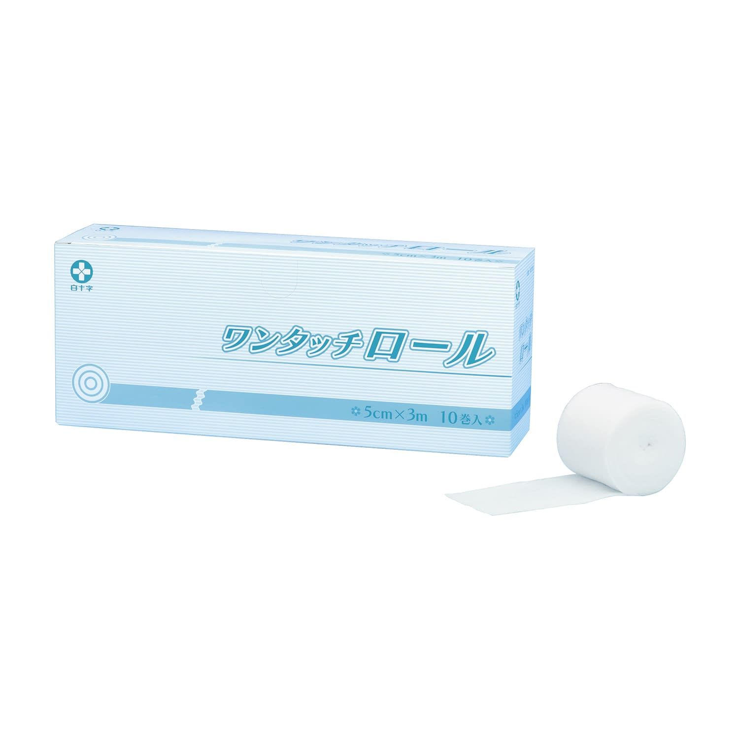 ワンタッチロール 23-7421-00 白十字 46368(5CMX3M)10カンイリ