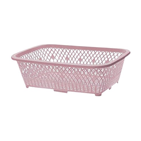 脱衣カゴ(大)カゴのみ 大 24-2127-0003 ピンク 大信工業 W560XL420XH160MM