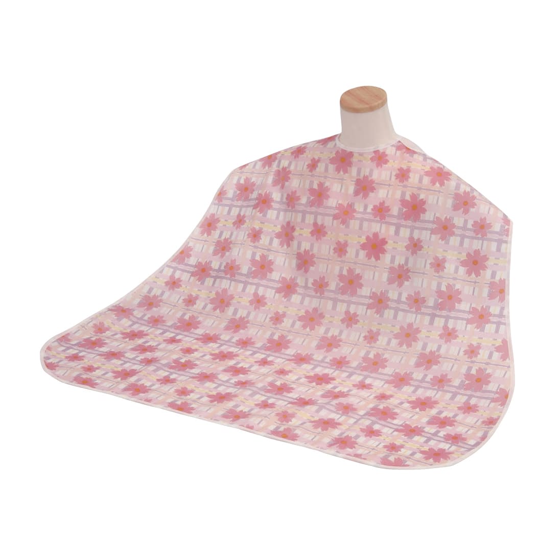 ソフラピレンエプロン コスモス 23-7183-0002 ピンク 竹虎