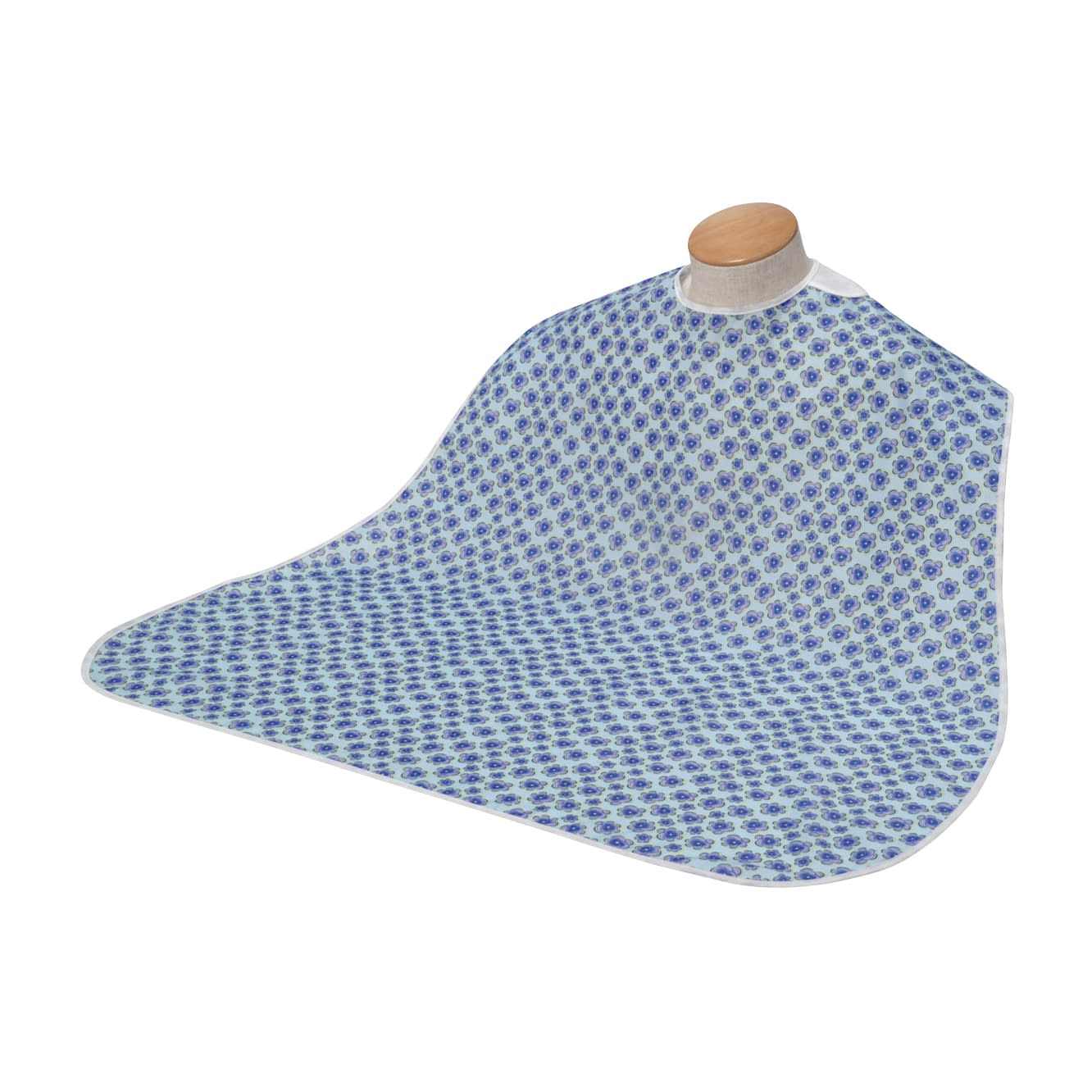 ソフラピレンエプロン パンジー 23-7182-0001 ブルー 竹虎