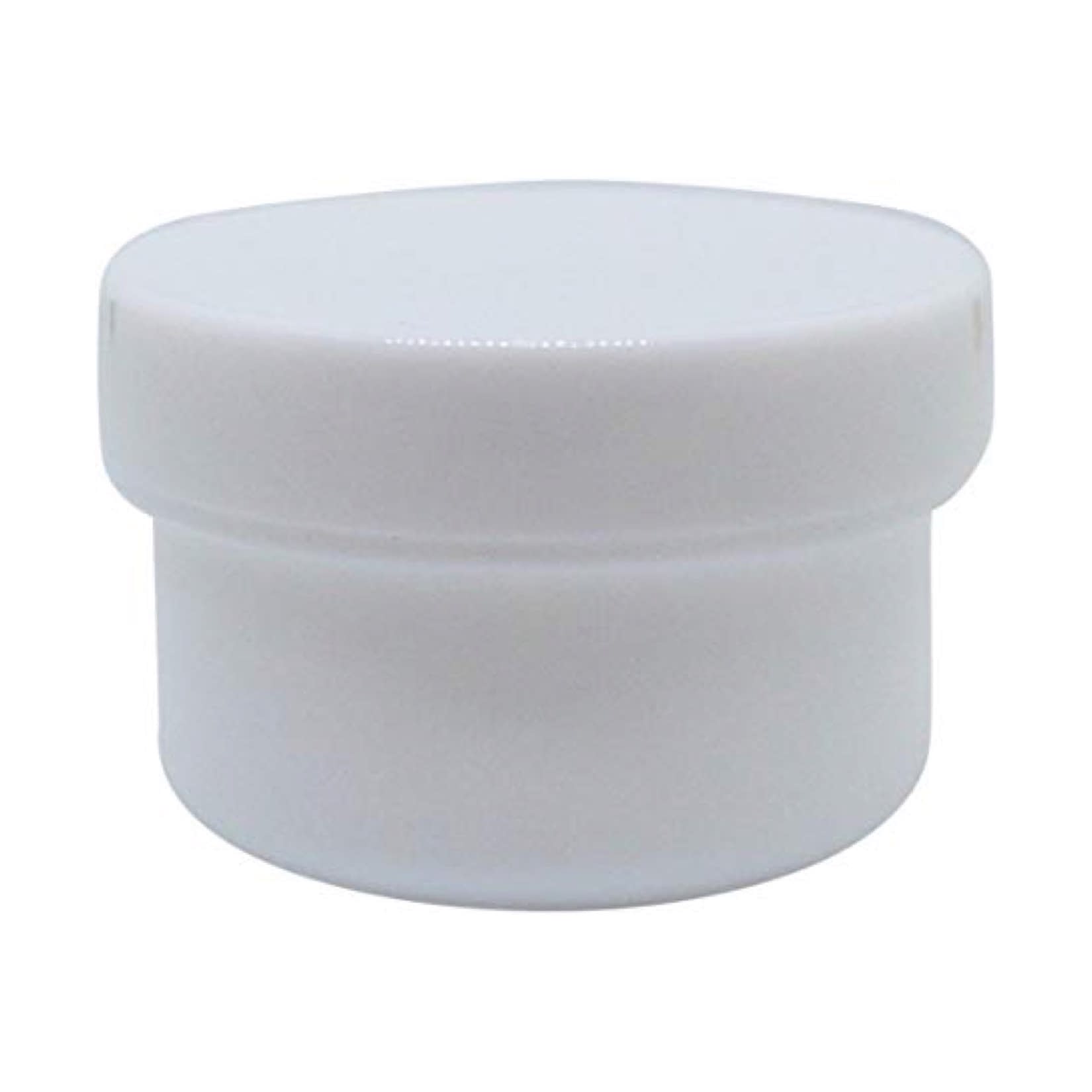 軟膏容器プラ壷N－6号(滅菌済) 軟膏壺 23-6687-0902 キャップ：白 エムアイケミカル 130CC(5コX10フクロイリ)