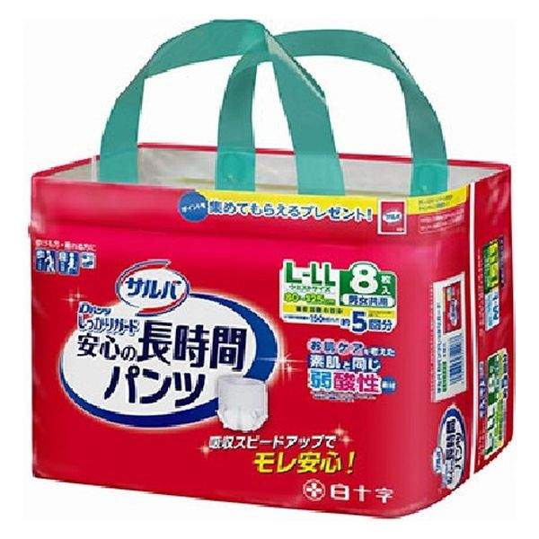 サルバやわ楽パンツ しっかり長時間 白十字 35496(L-LL)8マイイリ