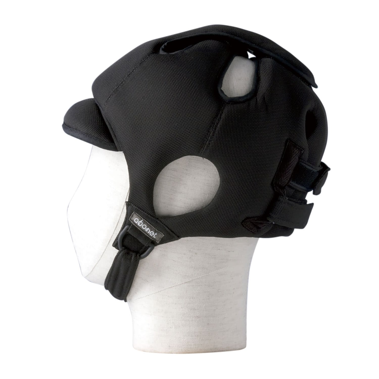 アボネットガードCメッシュ(幼児) 24-2058-0303 ブラック abonet NO.2034(48-54CM)