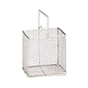 洗浄カゴ(角型)SS SS型・角150 04-2245-03 三和化研工業 W150XD150XH150MM