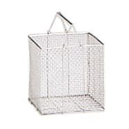 洗浄カゴ(角型)SS SS型・角200 04-2245-02 三和化研工業 W200XD200XH200MM