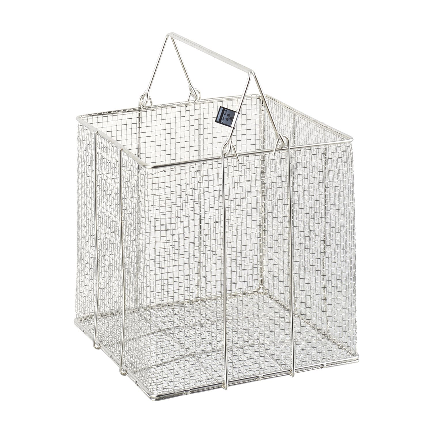 洗浄カゴ(角型)SS SS型・角250 04-2255-01 三和化研工業 W250XD250XH250MM