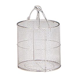 洗浄カゴ(丸型)SS 04-2250-01 三和化研工業 300XH300MM