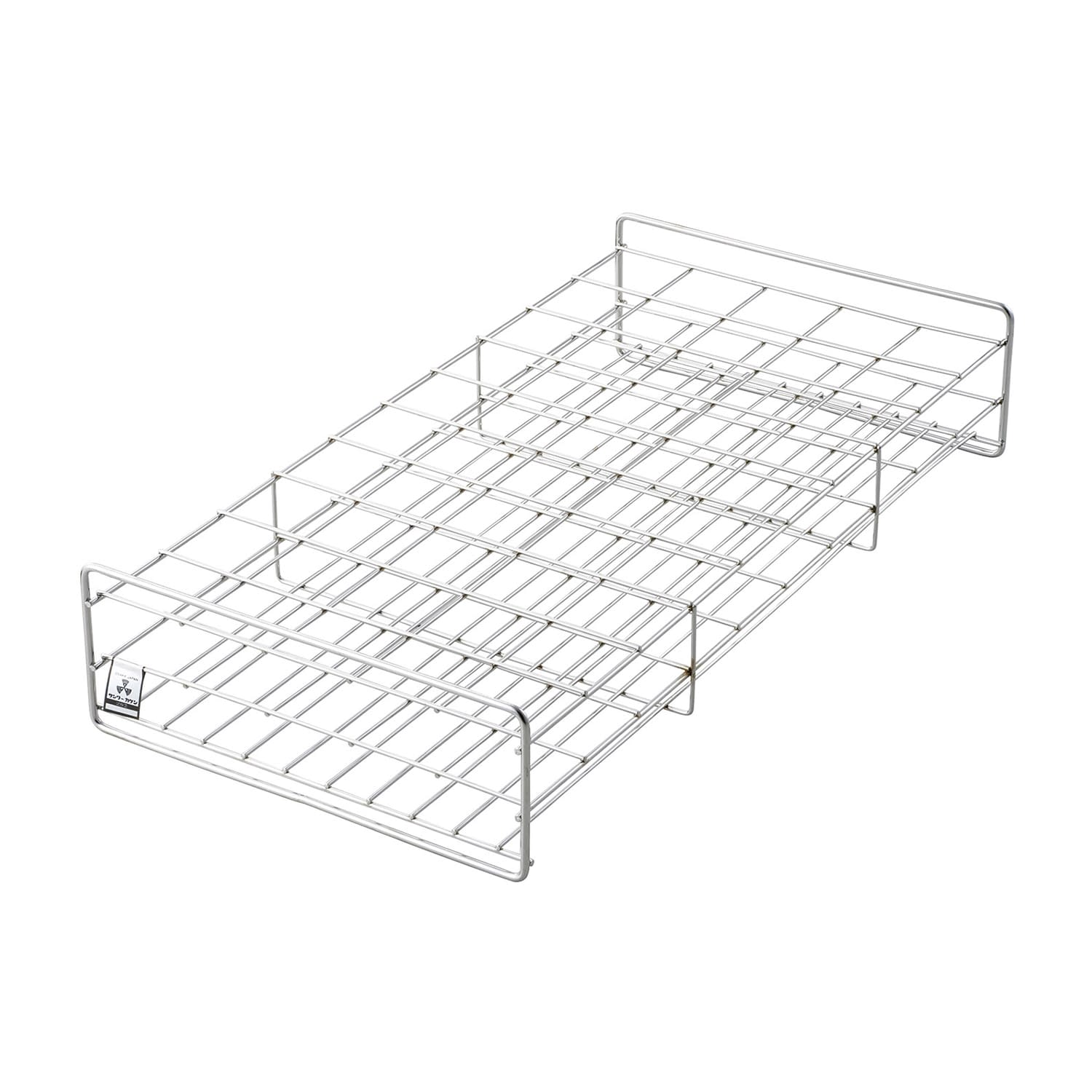 試験管立(40mm用)50本立 φ40mm用×50本立 10-2845-29 三和化研工業 SS40-50(5X10)55MM