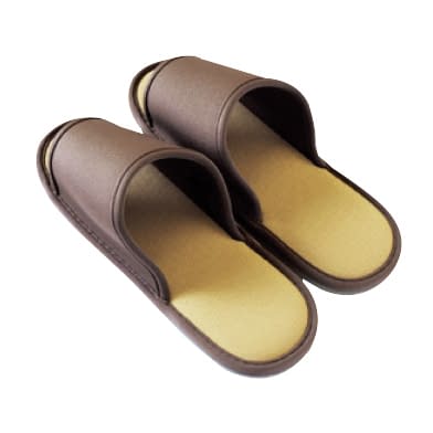 スリッパ殺菌ディスペンサー用スリッパ 01-5382-14 IHIシバウラ ココアブラウン(10ソク)