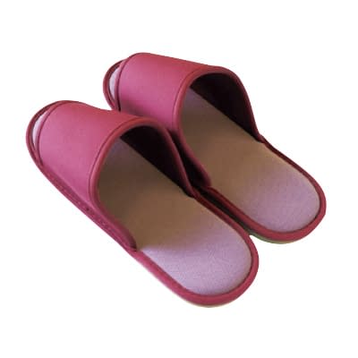 スリッパ殺菌ディスペンサー用スリッパ 01-5382-13 IHIシバウラ ワインレッド(10ソク)