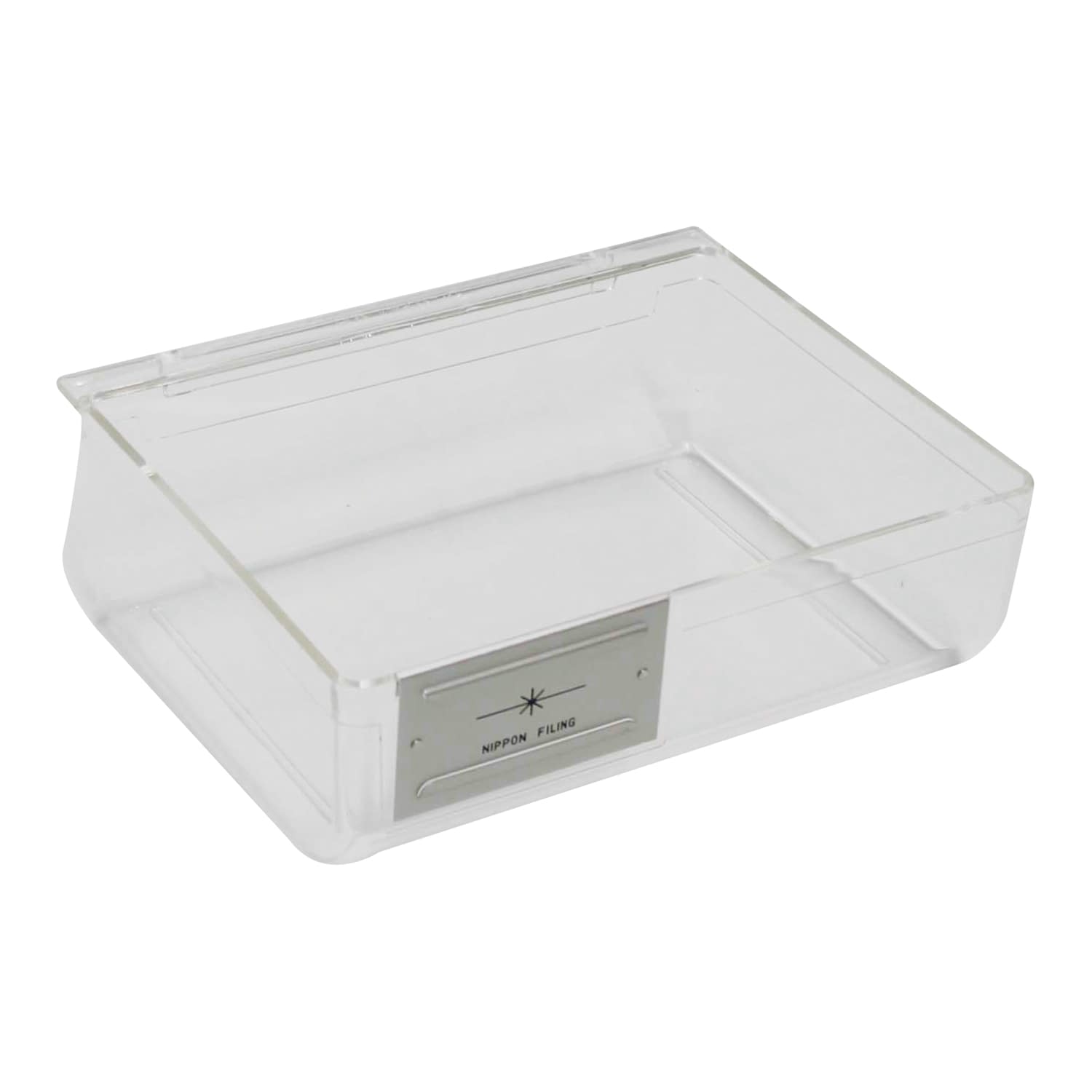ライトビン(LB用)フタなし LB用 08-2085-0001 透明 日本ファイリング