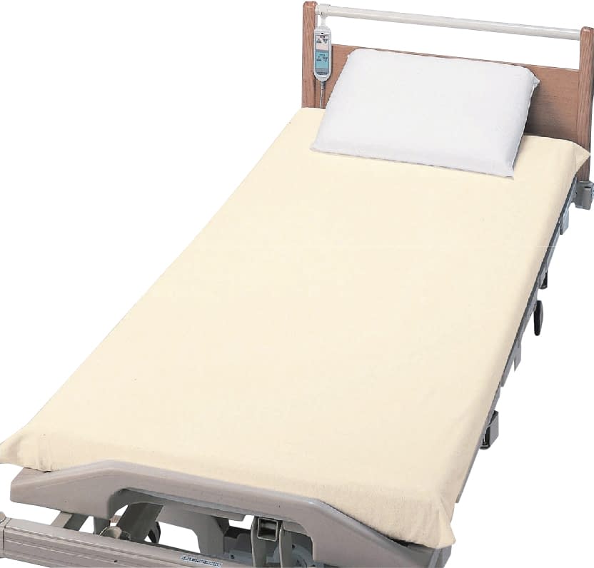 すっぽり防水シーツII 介護用シーツ 24-4284-0002 クリーム 日本エンゼル 2023