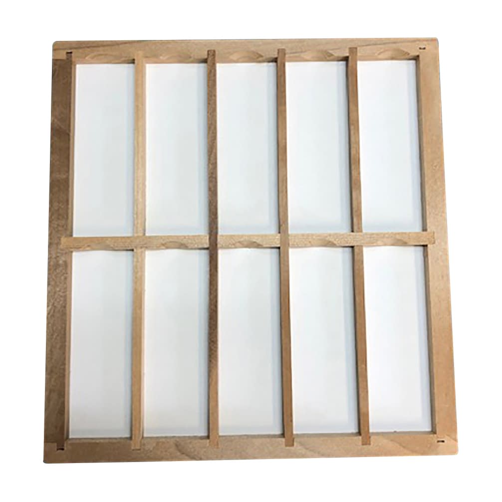 障子マッペ(木製)10枚用 10枚用 10-2640-00 硝英製作所 40001(187X178MM)