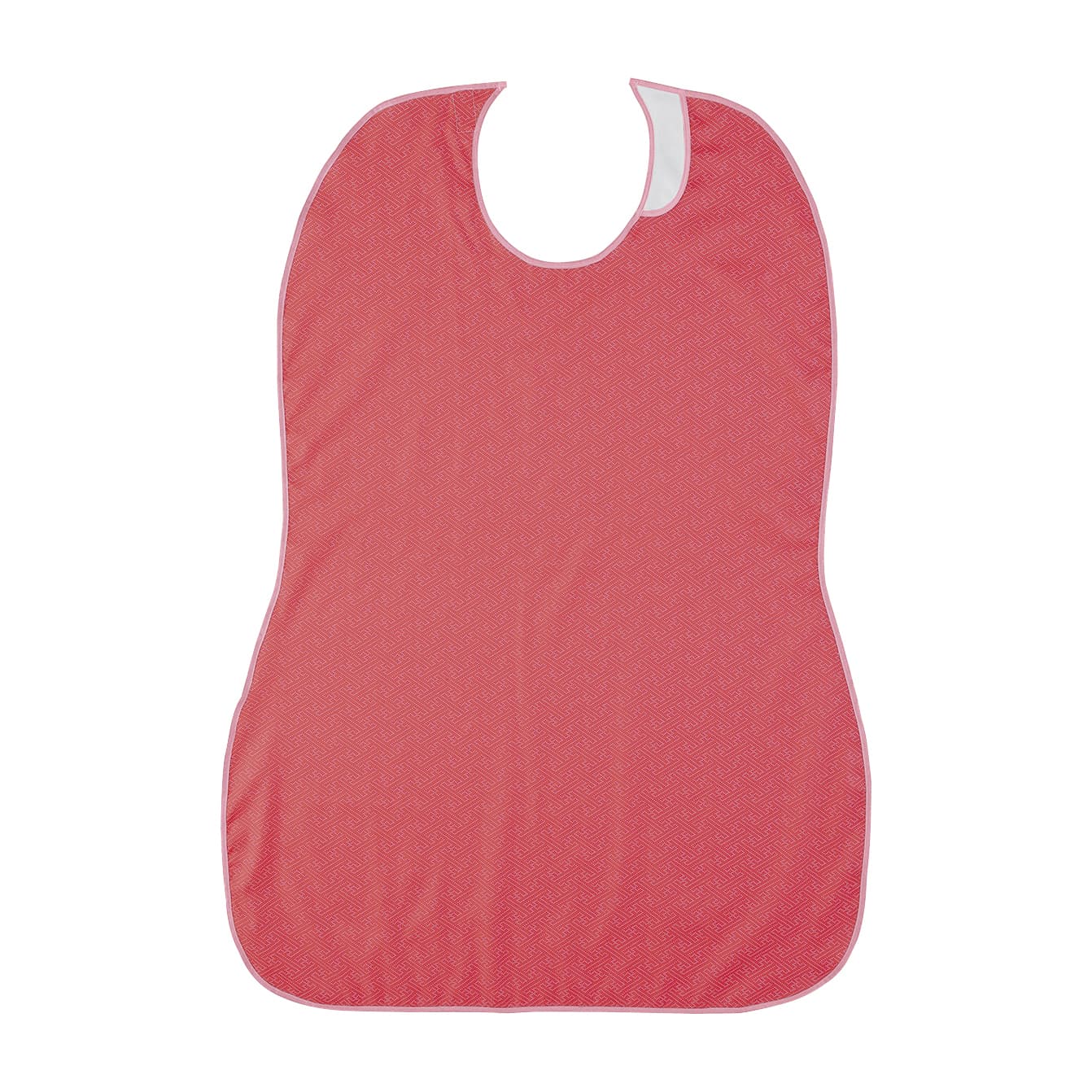 長持ちする大きなお食事エプロン 食事用エプロン 24-2415-0015 茜 フットマーク 403720