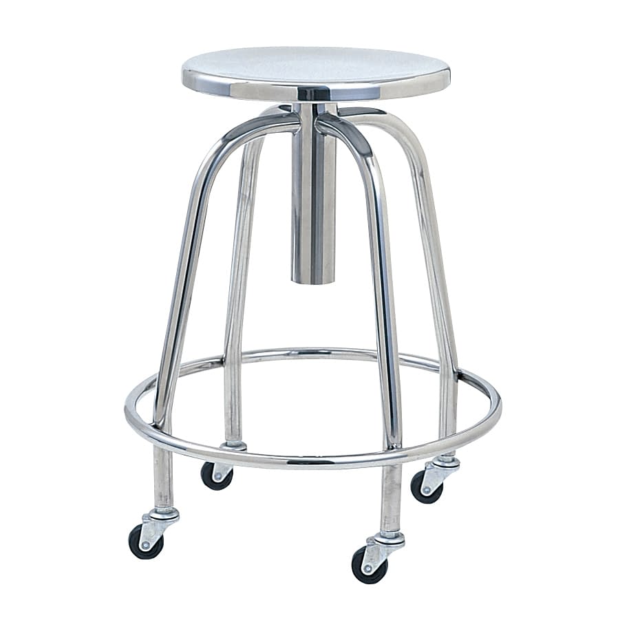 マツヨシ手術用回転椅子(キャスター付 キャスタータイプ 手術室用椅子 03-2956-00 MATSUYOSHI MY-3030C