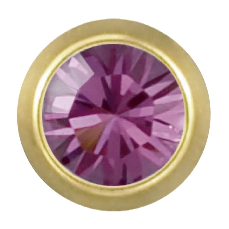 メディシステム ゴールド(レギュラー 10月ピンクジルコン 24-2129-10 ジェイ・ヒューイット 249-1(ピンクジルコン)12イリ