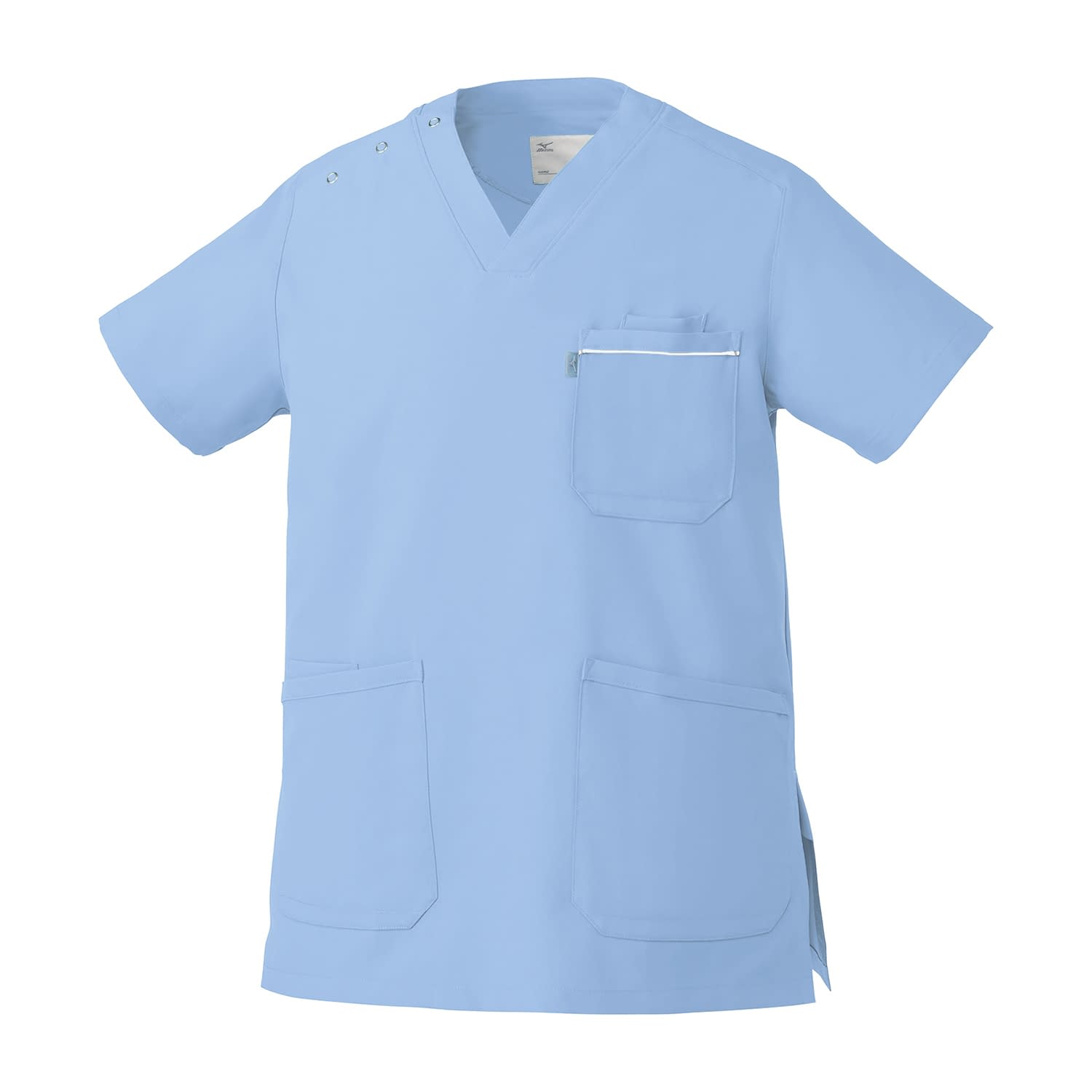 スクラブ(兼用) 24-2926-0003 サックス チトセ MZ-0018(SS)