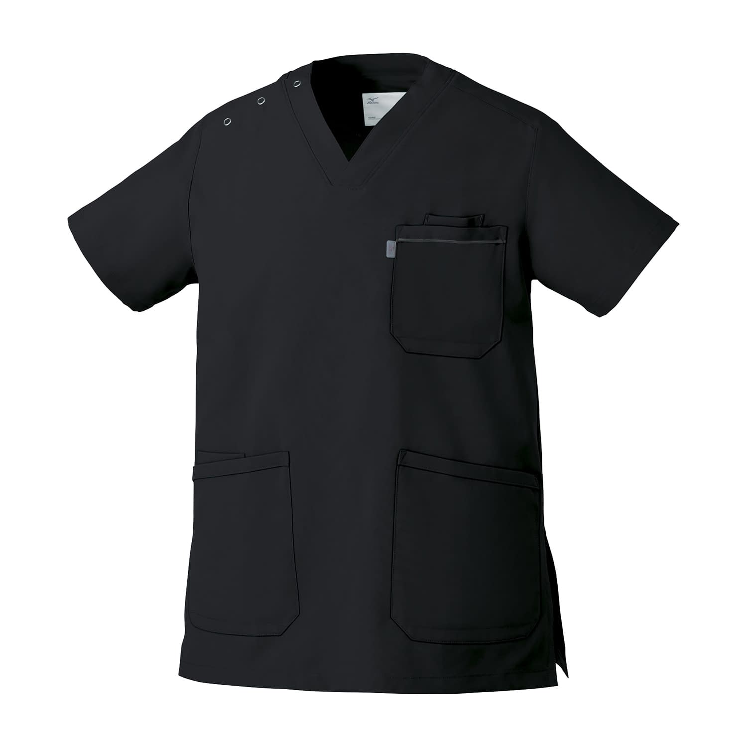 スクラブ(兼用) 24-2926-0007 ブラック チトセ MZ-0018(SS)