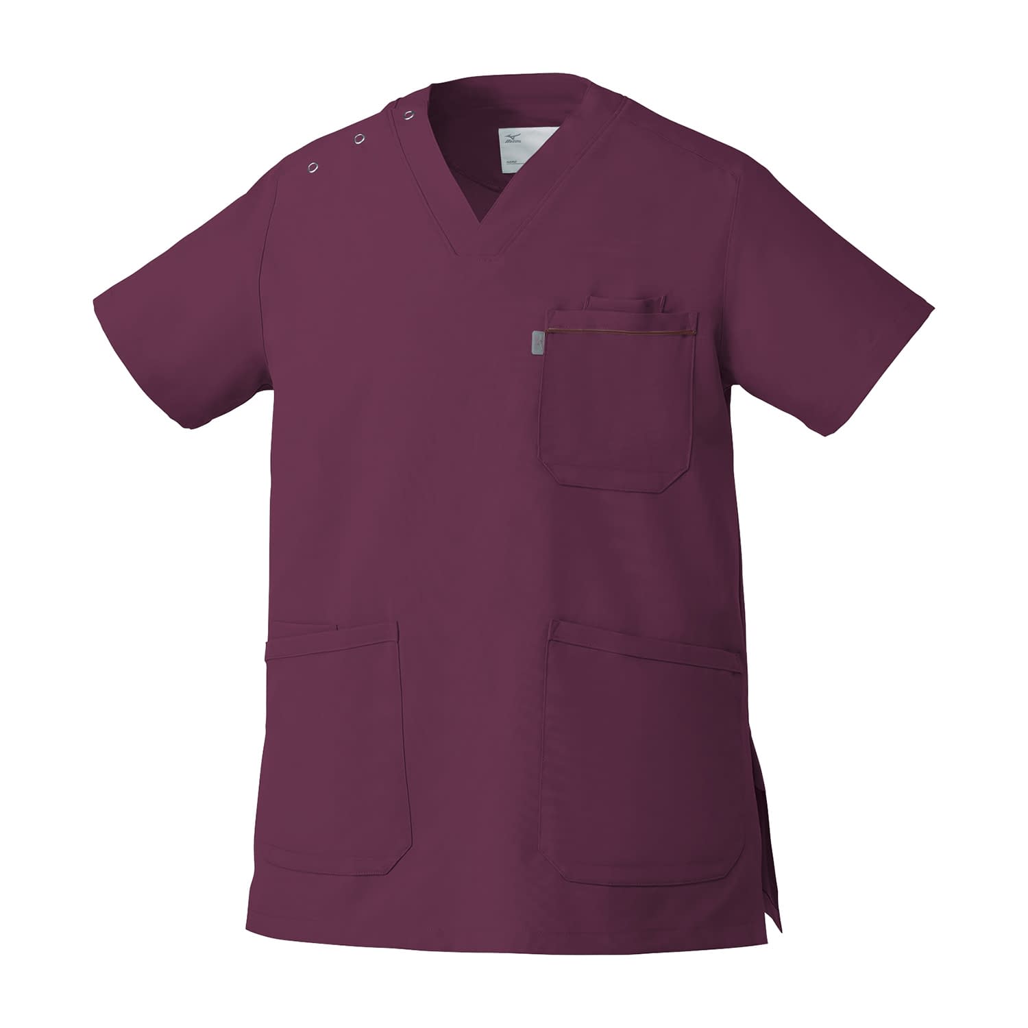 スクラブ(兼用) 24-2926-0015 ワイン チトセ MZ-0018(SS)