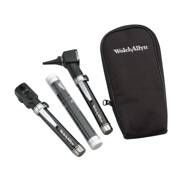 ポケットジュニア検眼・耳鏡セット 検眼・耳鏡セット 24-2317-00 ウェルチ・アレン・ジャパン 95001(ソフトケースツキ)