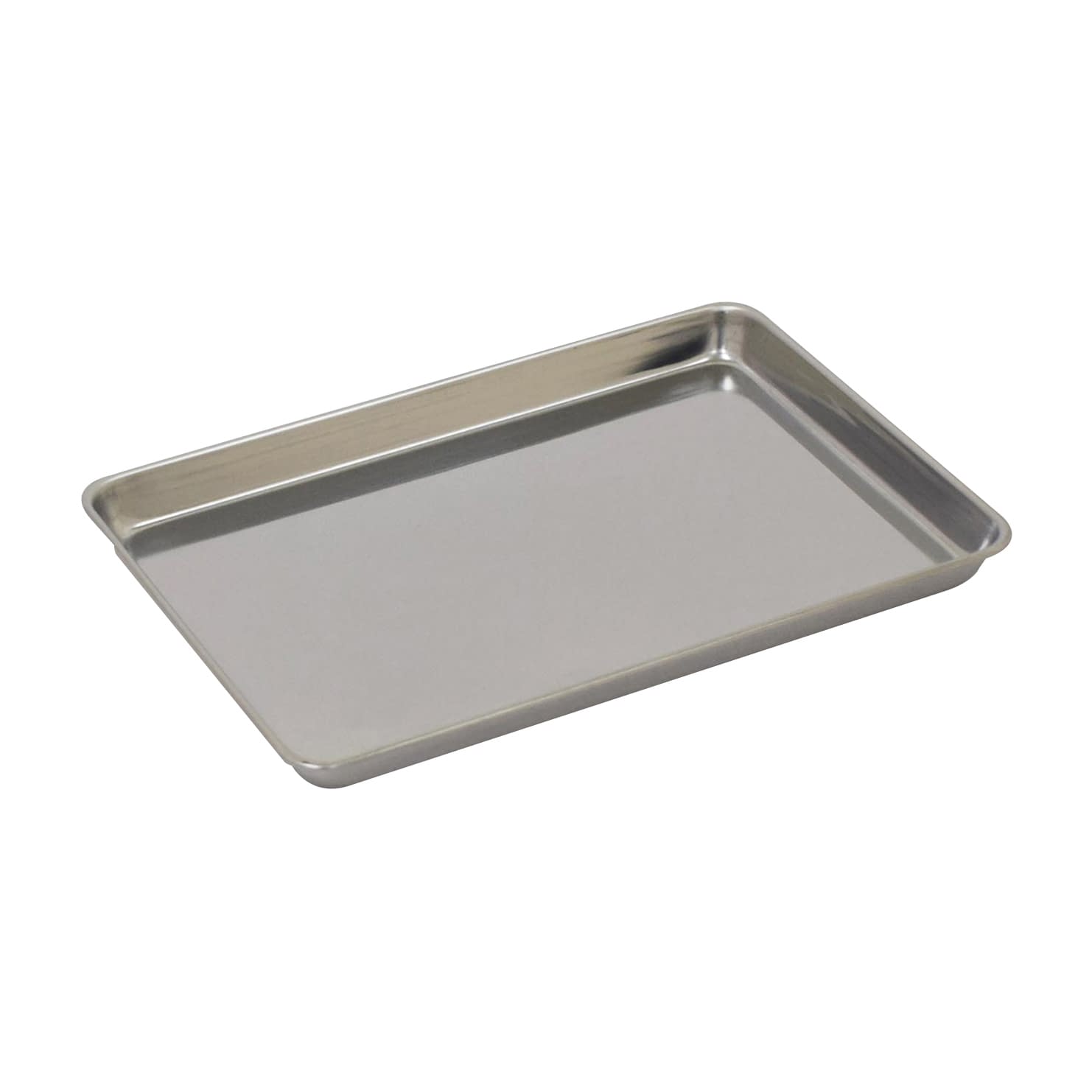 浅型バット(ケーキバット)8吋 8吋 03-3075-01 ウルシヤマ金属工業 200X140X15