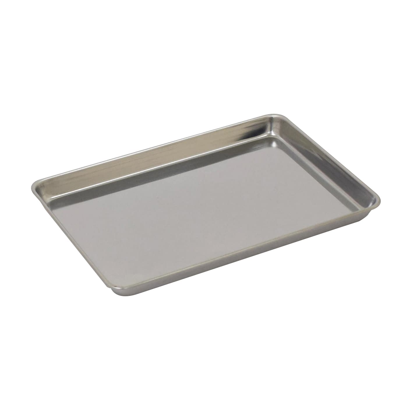 浅型バット(ケーキバット)10吋 10吋 03-3075-03 ウルシヤマ金属工業 260X175X16