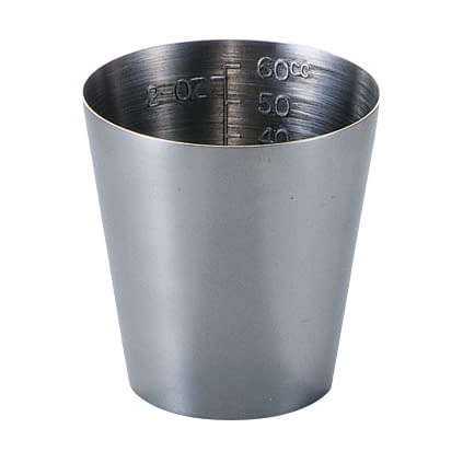 薬杯(ステンレス) 08-2615-00 スギコ産業 SH-503(60CC)