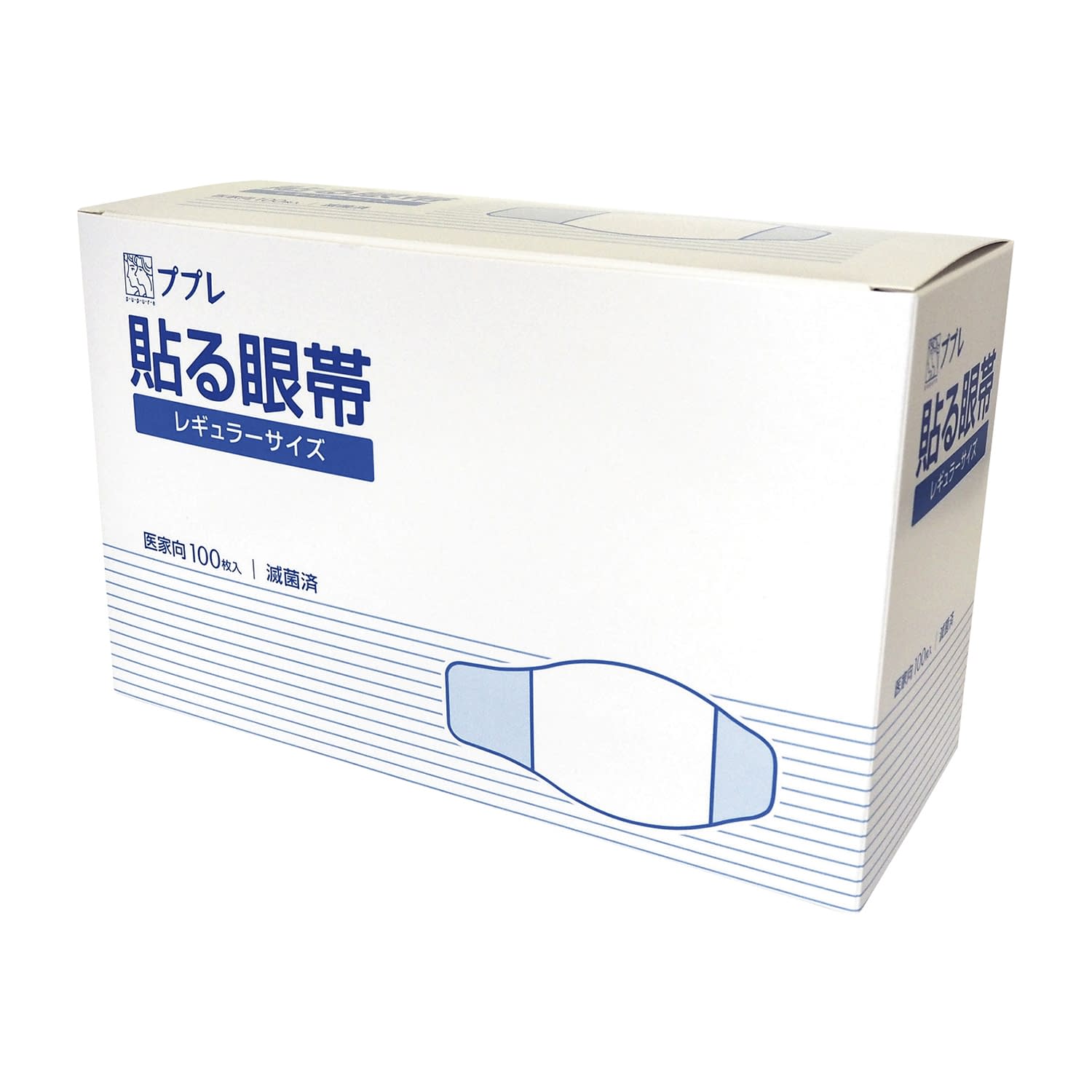 ププレ貼る眼帯(医科用) レギュラー 24-9058-00 日進医療器 783033(100マイイリ)