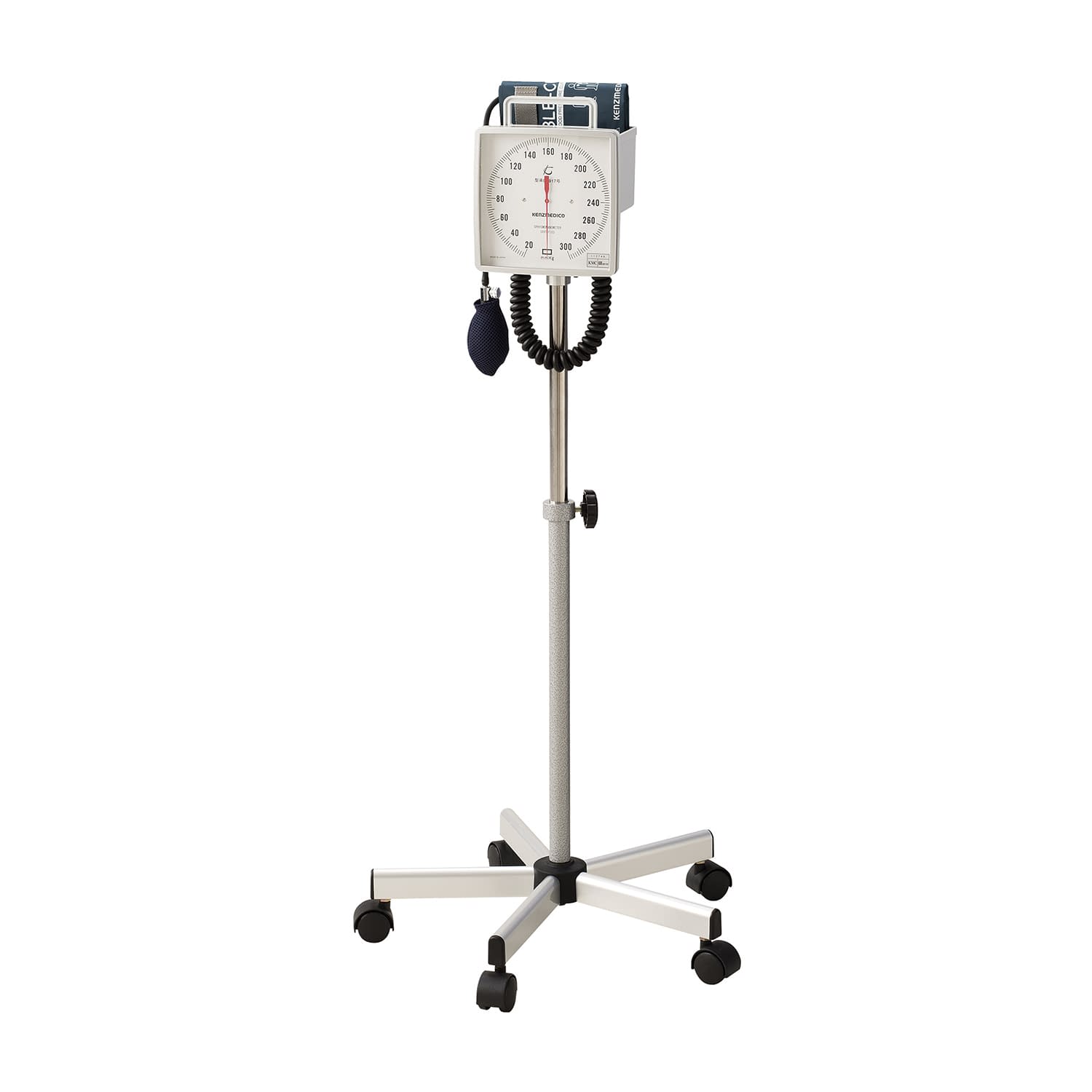 (24-3265-00)大型アネロイド血圧計（スタンド型） NO.542(ﾎﾜｲﾄ)Wｶﾌ ｵｵﾀﾞﾀｱﾈﾛｲﾄﾞｹﾂｱﾂｹｲ(ケンツメディコ)【1台単位】【2019年カタログ商品】