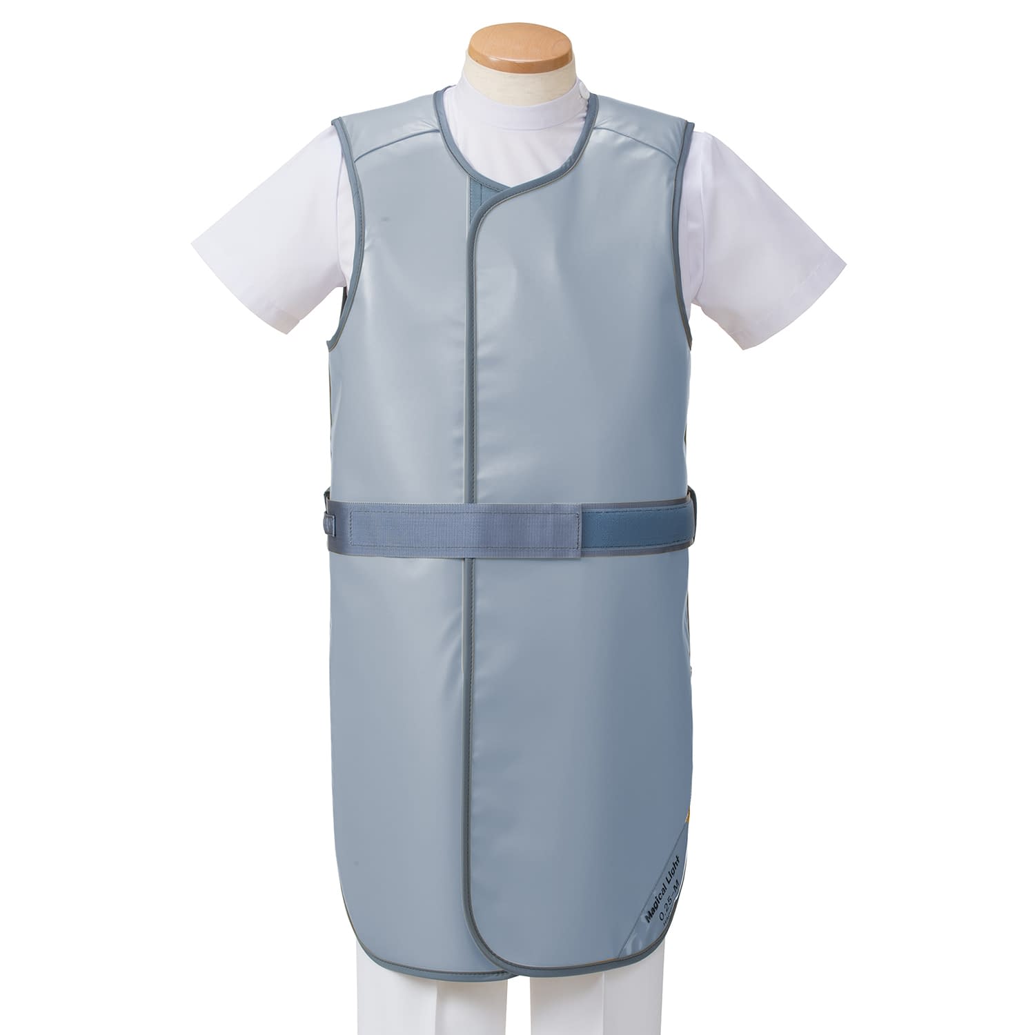 防護衣 シンプラー・コート 19-3451-0306 グレー マエダ MSC-25S(マジカルライト)