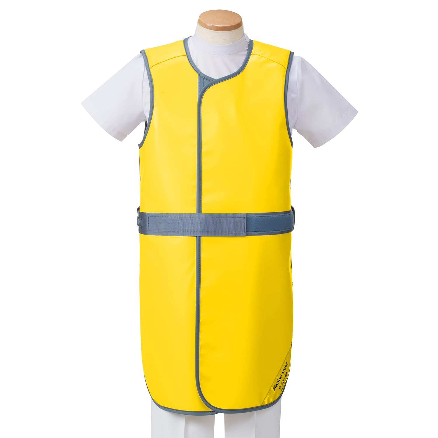 防護衣 シンプラー・コート 19-3450-0304 イエロー マエダ SSC-25S(ソフライト)