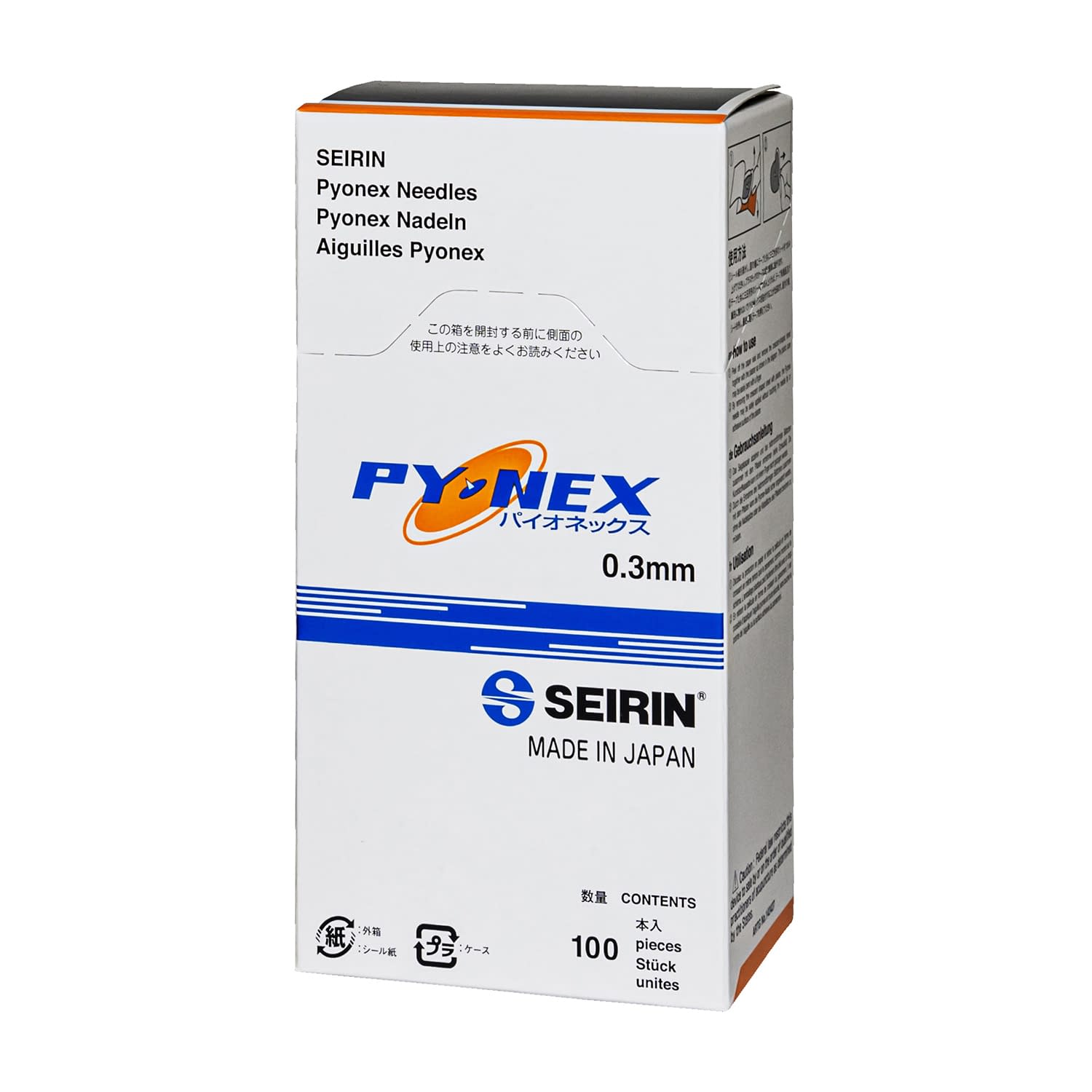 セイリンパイオネックス(オレンジ) オレンジ 23-3801-00 セイリン 0.3X0.11MM(100イリ)