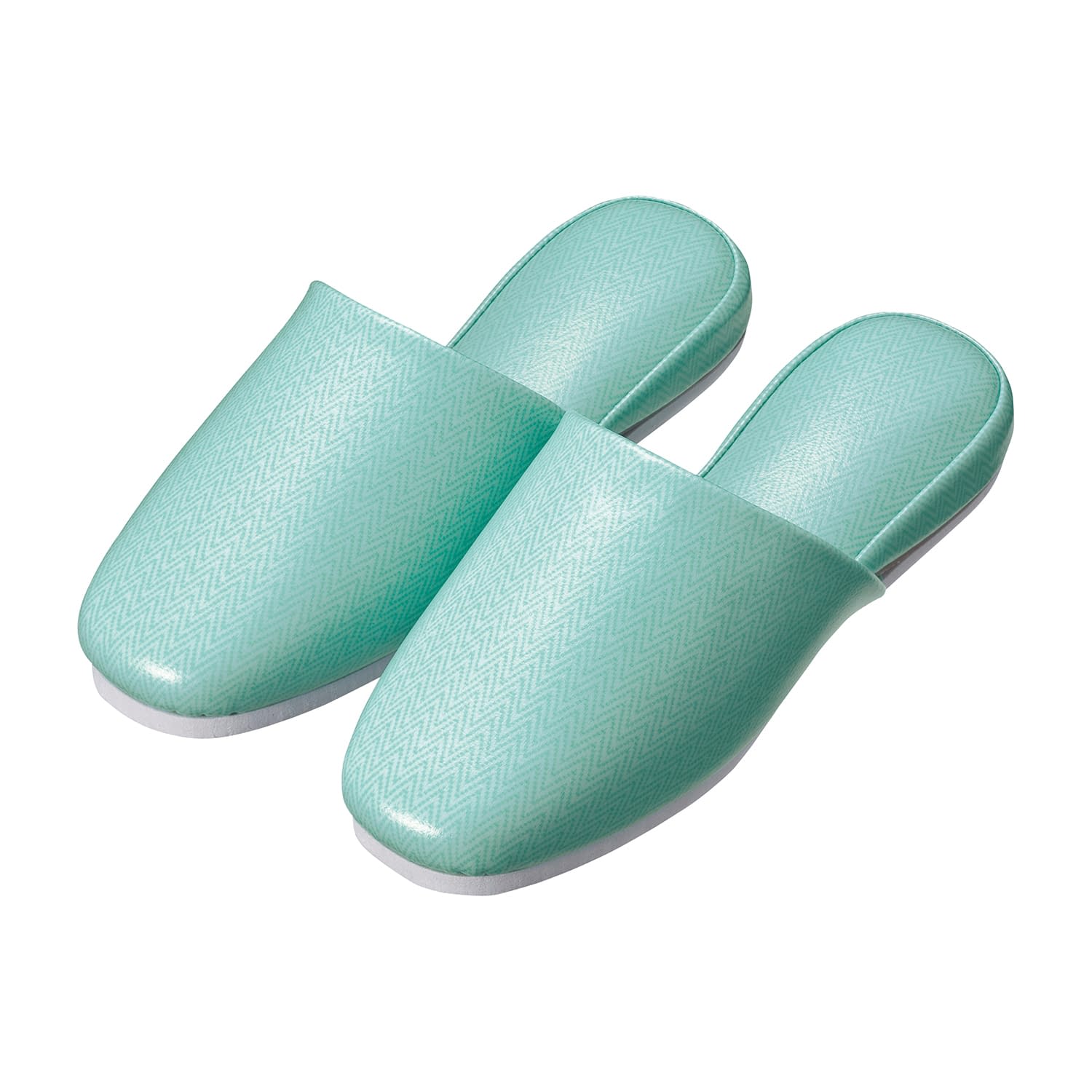 スリッパ(ヘリンボン)大人用 大人用 24-3026-0302 ブルー 日紅商事 NA1003(20ソクイリ)