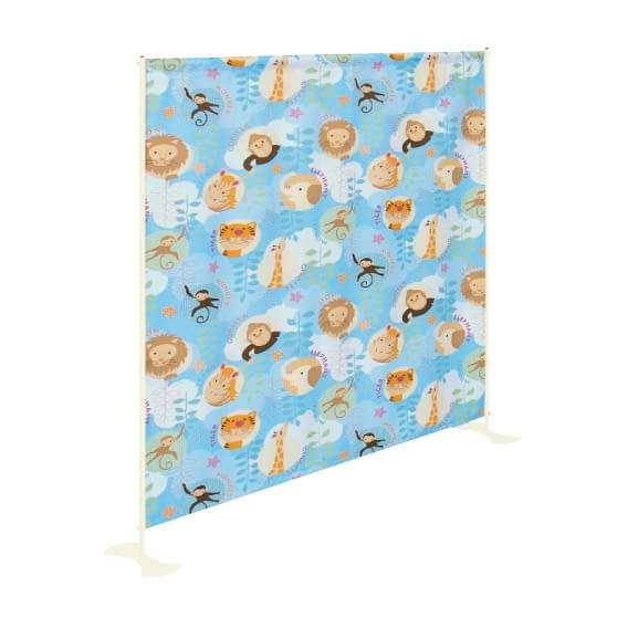 チャイルドスクリーン(アニマル柄) 24-3218-02 高田ベッド製作所 TB-706-01(130X180CM)