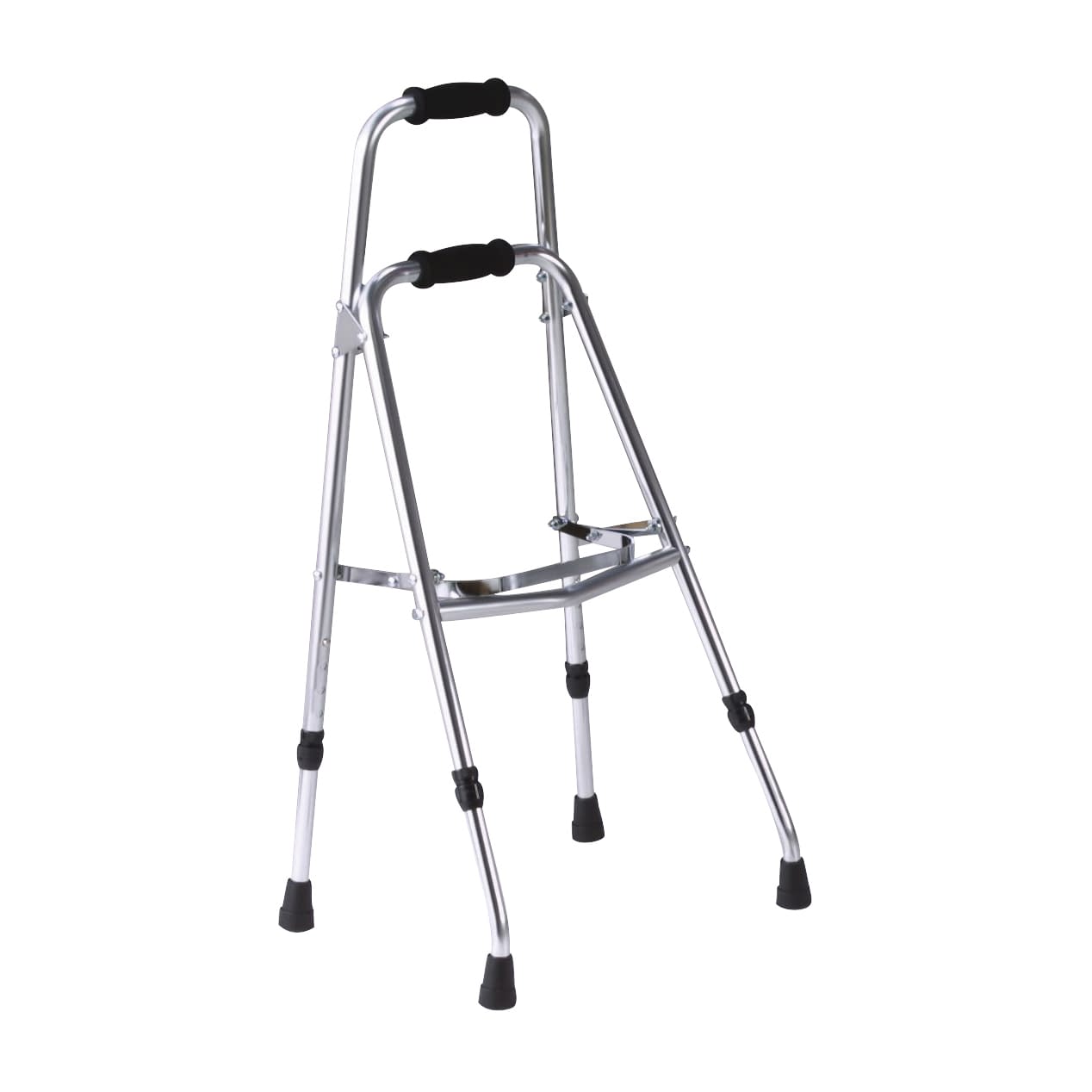 サイドウォーカー 歩行器 25-2755-00 Cryscare AL-103(L)シルバー