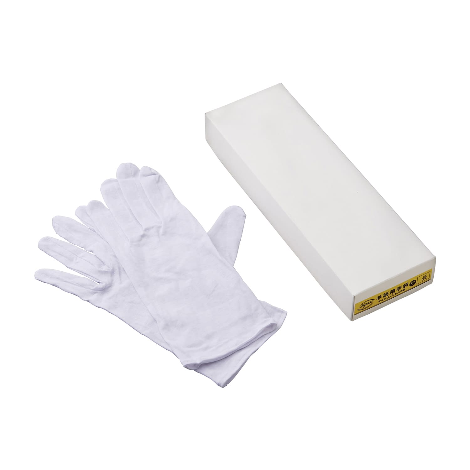 マツヨシメリヤス手袋(マチ付)長 長 インナー手袋 24-3308-00 MATSUYOSHI MY-7140(12ソウイリ)